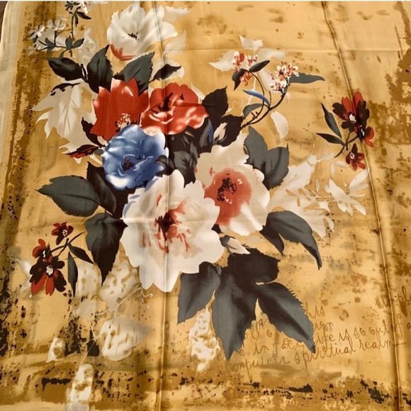 SILK SCARF LUXURY STYLE STOLES WOMEN HEADBAND - Picture 2 of 8